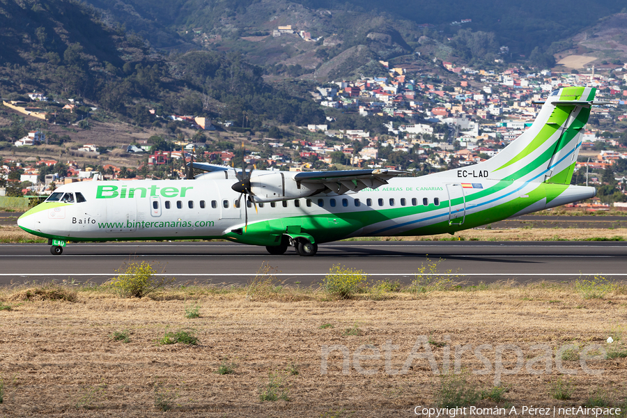 Binter Canarias ATR 72-500 (EC-LAD) | Photo 398188