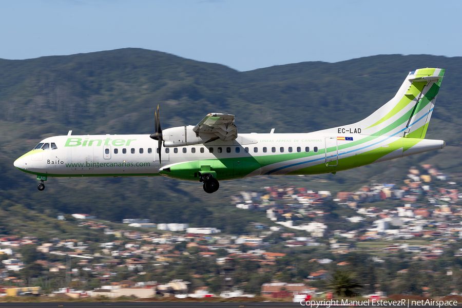 Binter Canarias ATR 72-500 (EC-LAD) | Photo 508234