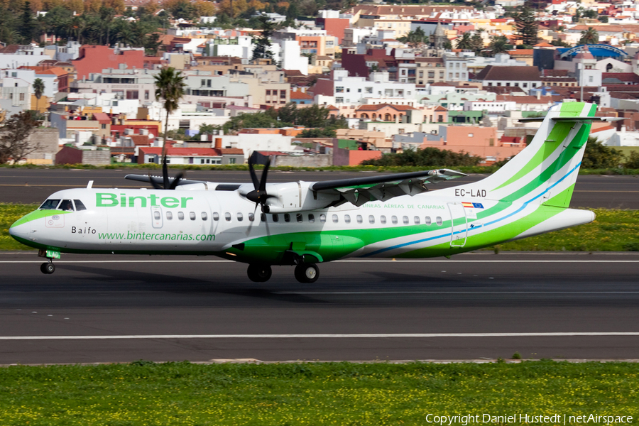 Binter Canarias ATR 72-500 (EC-LAD) | Photo 648065
