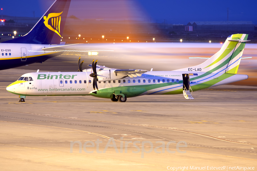 Binter Canarias ATR 72-500 (EC-LAD) | Photo 284687