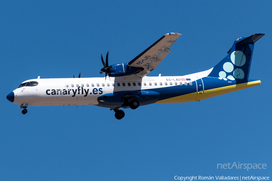 Canaryfly ATR 72-500 (EC-LAD) | Photo 630549