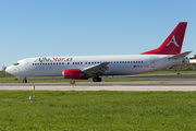 Alba Star Boeing 737-408 (EC-LAV) at  Lisbon - Portela, Portugal