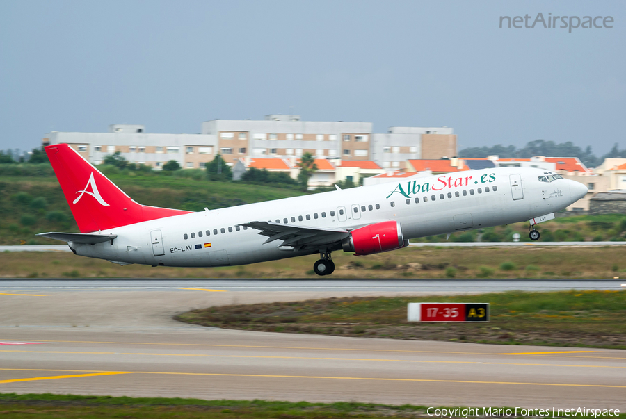 Alba Star Boeing 737-408 (EC-LAV) | Photo 318843