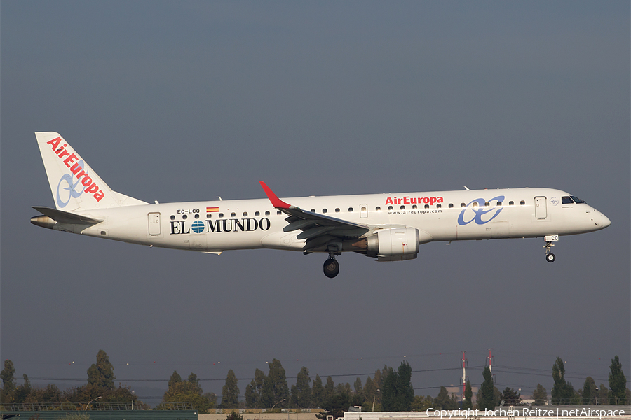 Air Europa Embraer ERJ-195LR (ERJ-190-200LR) (EC-LCQ) | Photo 129784