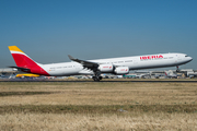 Iberia Airbus A340-642 (EC-LCZ) at  Madrid - Barajas, Spain