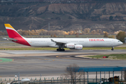 Iberia Airbus A340-642 (EC-LCZ) at  Madrid - Barajas, Spain