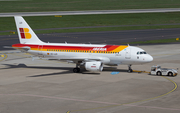 Iberia Airbus A319-111 (EC-LEI) at  Dusseldorf - International, Germany