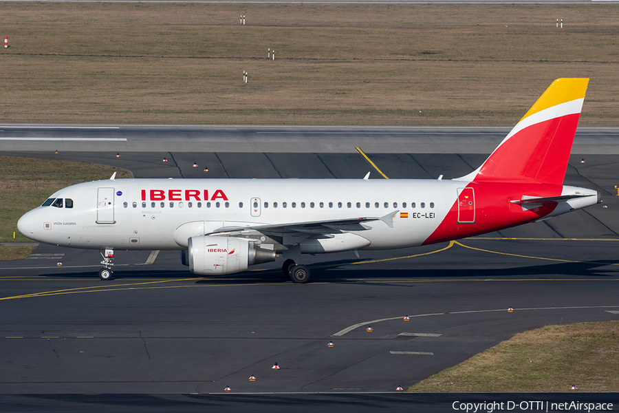 Iberia Airbus A319-111 (EC-LEI) | Photo 298418