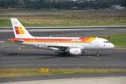 Iberia Airbus A319-111 (EC-LEI) at  Dusseldorf - International, Germany