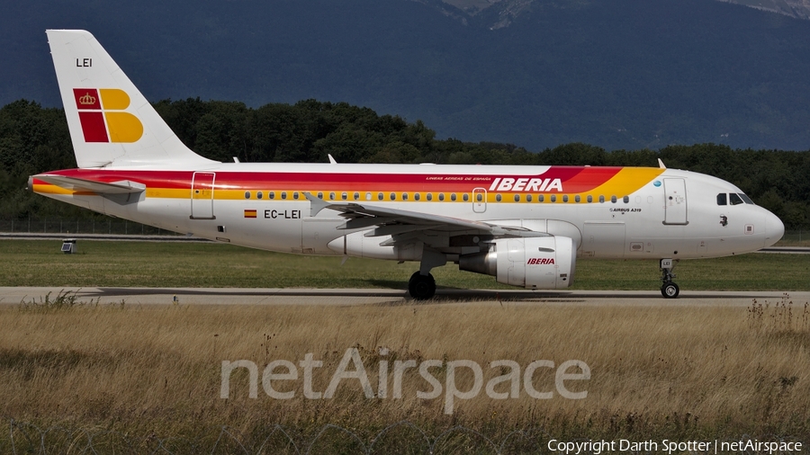 Iberia Airbus A319-111 (EC-LEI) | Photo 231487
