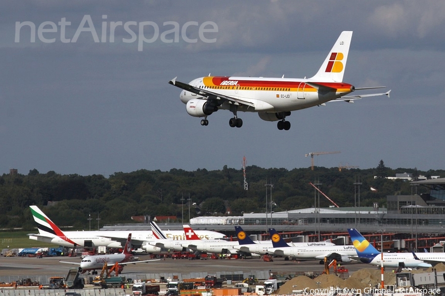 Iberia Airbus A319-111 (EC-LEI) | Photo 124372