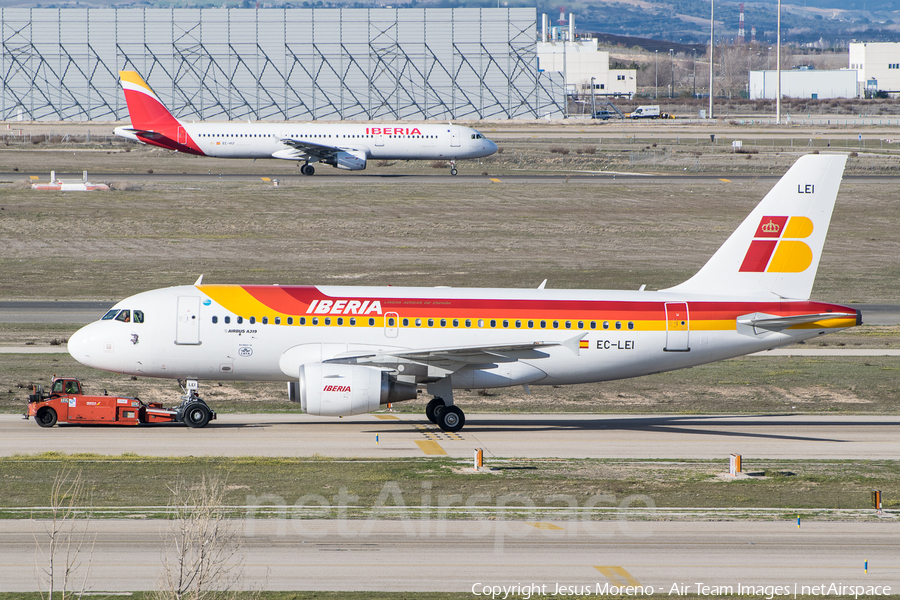 Iberia Airbus A319-111 (EC-LEI) | Photo 171337
