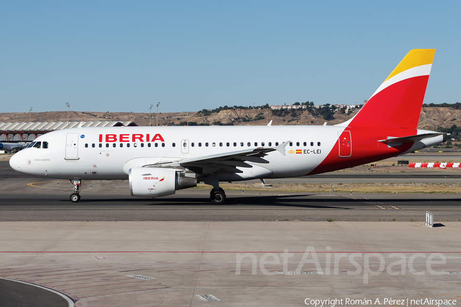 Iberia Airbus A319-111 (EC-LEI) | Photo 636989