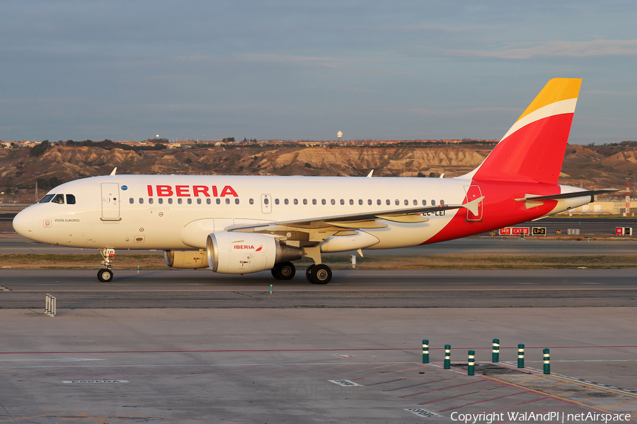 Iberia Airbus A319-111 (EC-LEI) | Photo 667570