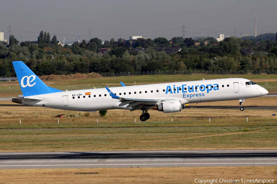 Air Europa Embraer ERJ-195LR (ERJ-190-200LR) (EC-LEK) | Photo 257412