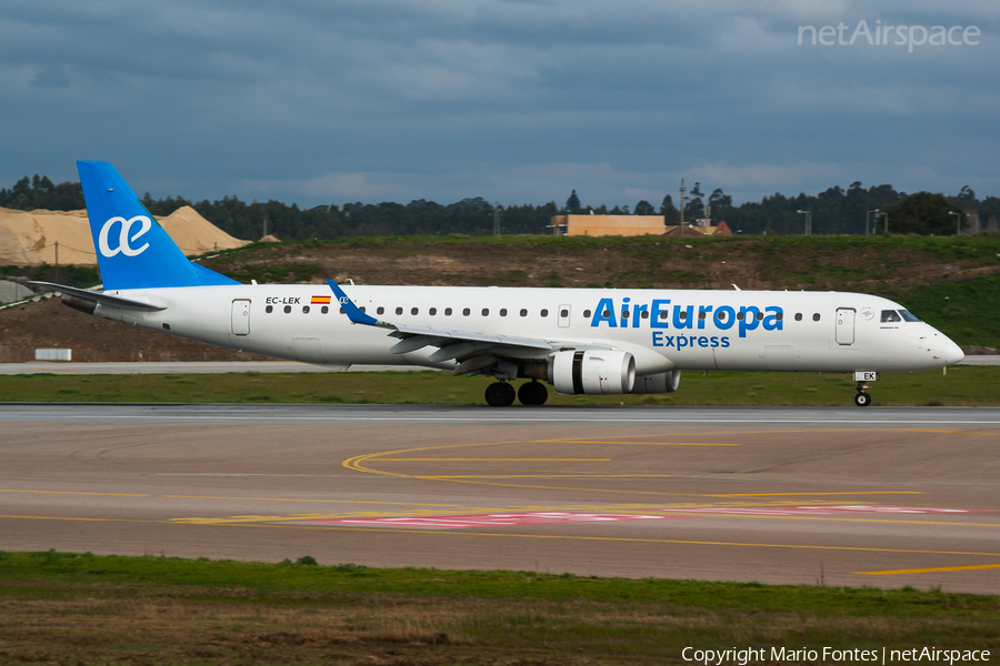 Air Europa Express Embraer ERJ-195LR (ERJ-190-200LR) (EC-LEK) | Photo 375101