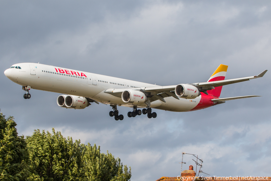 Iberia Airbus A340-642X (EC-LEU) | Photo 344050