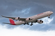 Iberia Airbus A340-642X (EC-LEU) at  Gran Canaria, Spain