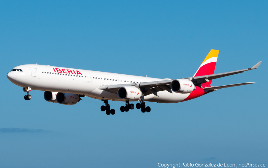 Iberia Airbus A340-642X (EC-LEU) | Photo 343944