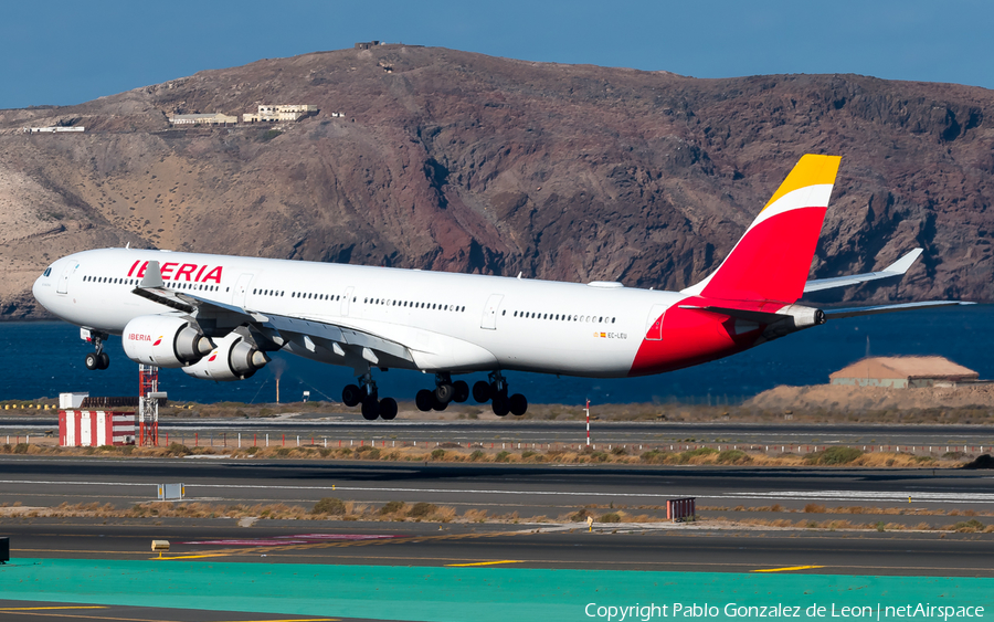 Iberia Airbus A340-642X (EC-LEU) | Photo 343945