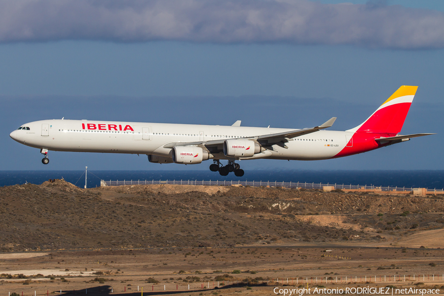 Iberia Airbus A340-642X (EC-LEU) | Photo 347014