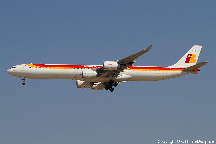 Iberia Airbus A340-642X (EC-LEU) | Photo 370533