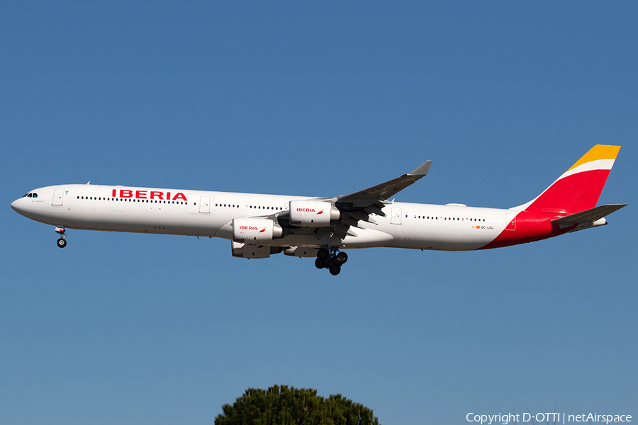 Iberia Airbus A340-642X (EC-LEU) | Photo 376680