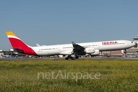 Iberia Airbus A340-642X (EC-LEU) at  Madrid - Barajas, Spain