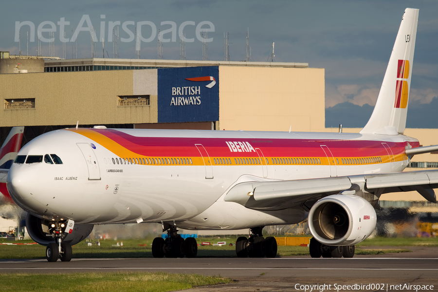 Iberia Airbus A340-642X (EC-LEV) | Photo 24262