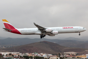 Iberia Airbus A340-642X (EC-LEV) at  Gran Canaria, Spain