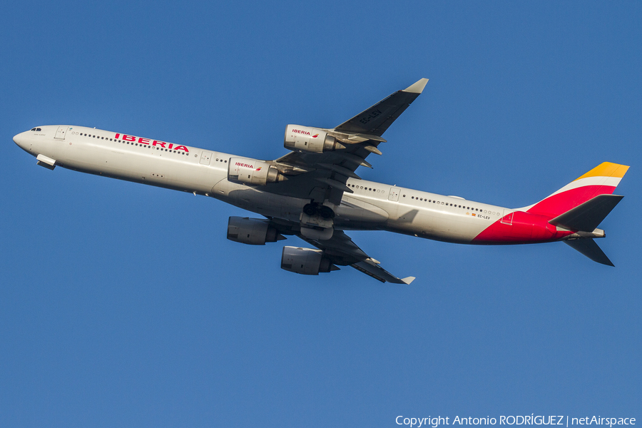 Iberia Airbus A340-642X (EC-LEV) | Photo 347016