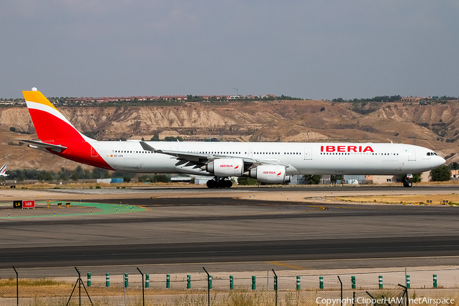 Iberia Airbus A340-642X (EC-LEV) | Photo 286059