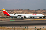Iberia Airbus A340-642X (EC-LEV) at  Madrid - Barajas, Spain