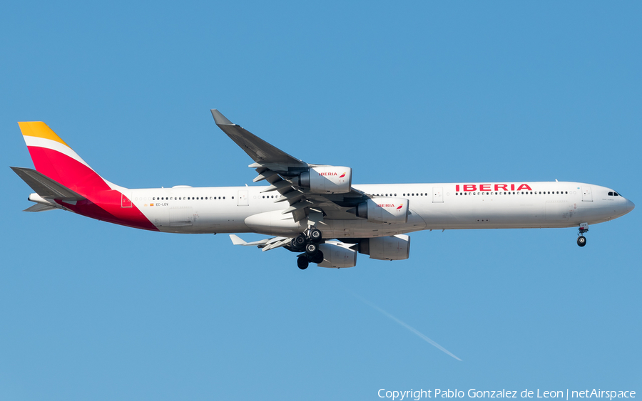 Iberia Airbus A340-642X (EC-LEV) | Photo 339448