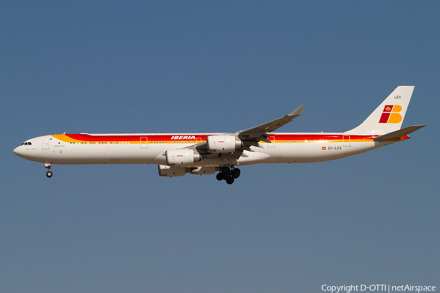 Iberia Airbus A340-642X (EC-LEV) | Photo 370835