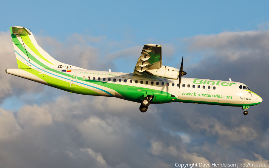 Binter Canarias (Naysa) ATR 72-500 (EC-LFA) | Photo 529016