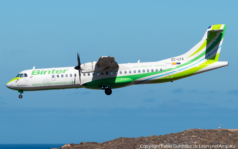 Binter Canarias (Naysa) ATR 72-500 (EC-LFA) | Photo 339986