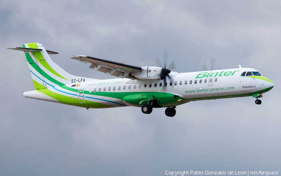 Binter Canarias (Naysa) ATR 72-500 (EC-LFA) | Photo 339990