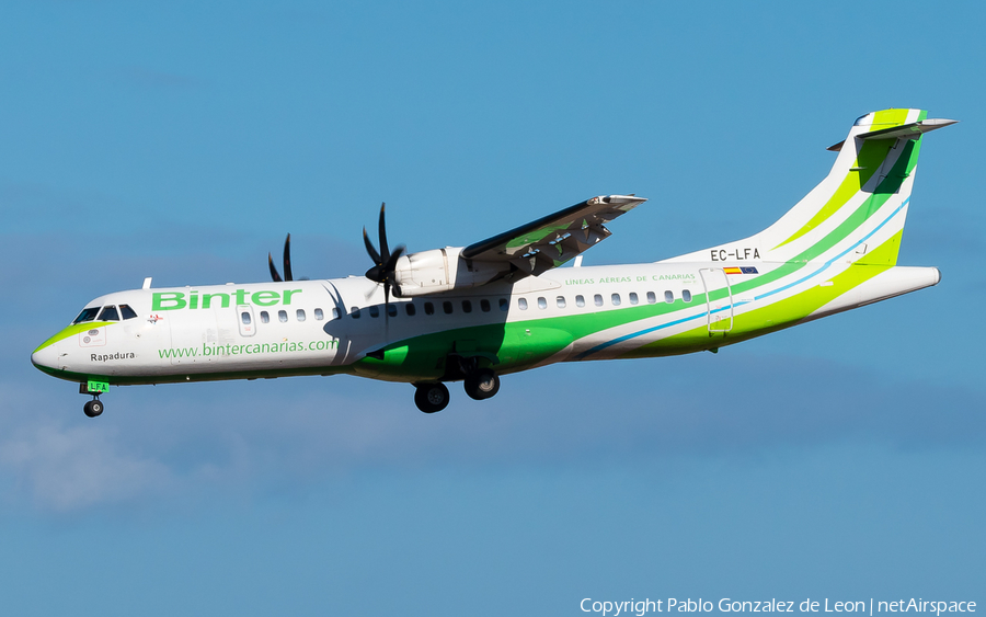 Binter Canarias (Naysa) ATR 72-500 (EC-LFA) | Photo 344210