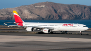 Iberia Airbus A340-642X (EC-LFS) at  Gran Canaria, Spain