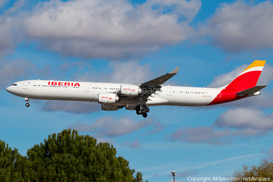 Iberia Airbus A340-642X (EC-LFS) | Photo 197746