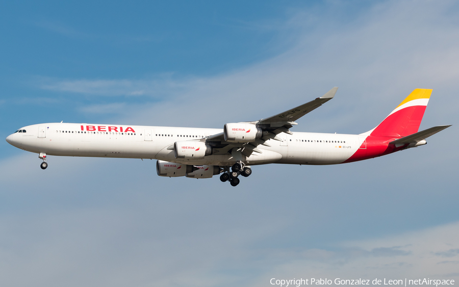 Iberia Airbus A340-642X (EC-LFS) | Photo 339449