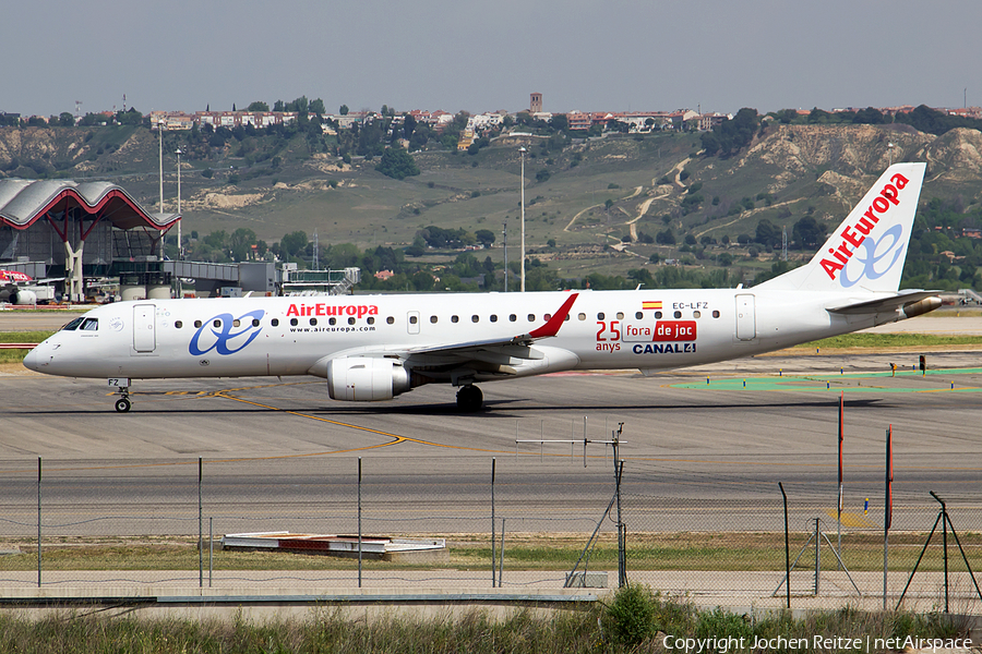 Air Europa Embraer ERJ-195LR (ERJ-190-200LR) (EC-LFZ) | Photo 47011