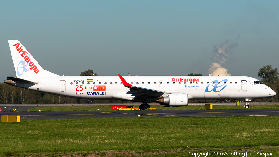 Air Europa Express Embraer ERJ-195LR (ERJ-190-200LR) (EC-LFZ) | Photo 266297