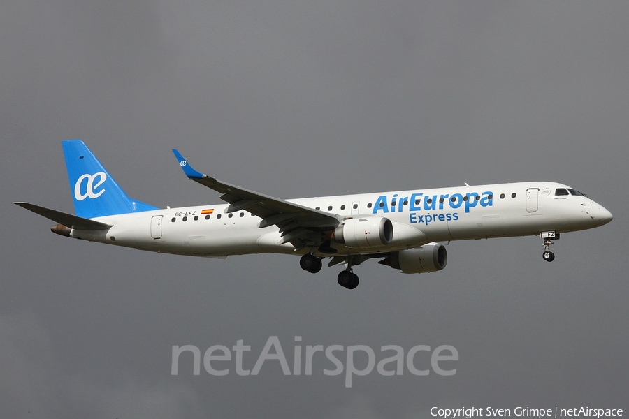 Air Europa Express Embraer ERJ-195LR (ERJ-190-200LR) (EC-LFZ) | Photo 315753