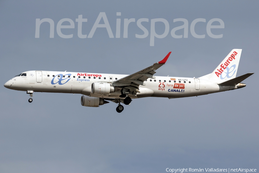 Air Europa Express Embraer ERJ-195LR (ERJ-190-200LR) (EC-LFZ) | Photo 341987