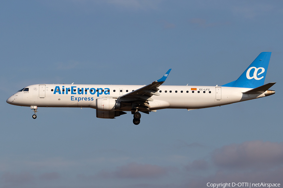 Air Europa Express Embraer ERJ-195LR (ERJ-190-200LR) (EC-LFZ) | Photo 354808