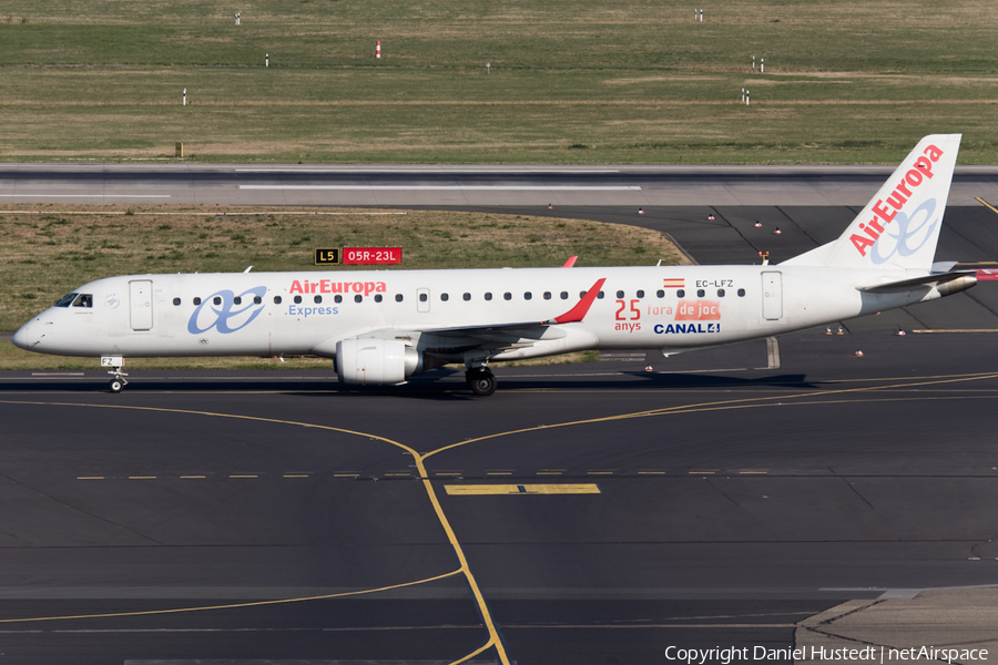 Air Europa Embraer ERJ-195LR (ERJ-190-200LR) (EC-LFZ) | Photo 425639