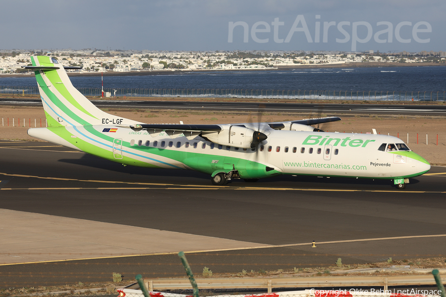 Binter Canarias (Naysa) ATR 72-500 (EC-LGF) | Photo 364117