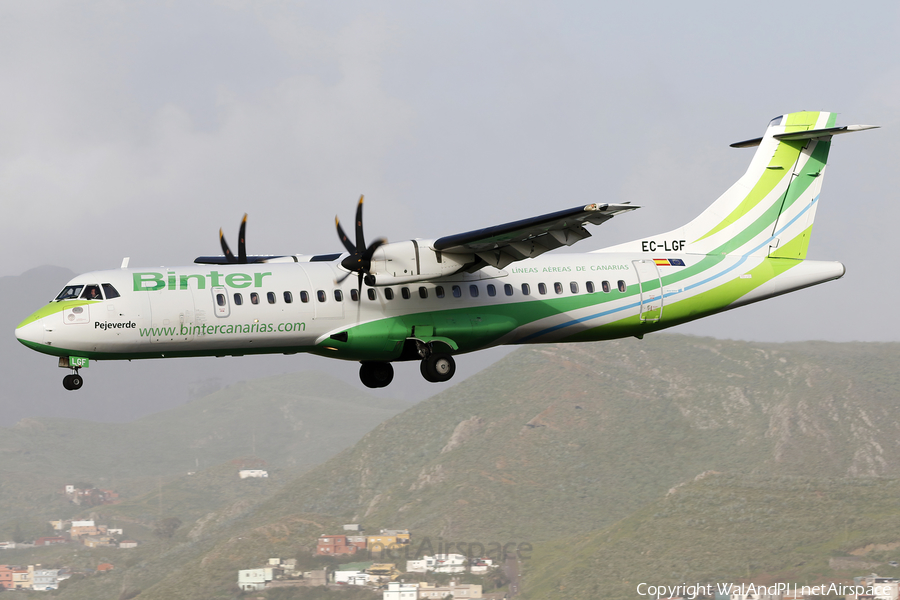 Binter Canarias (Naysa) ATR 72-500 (EC-LGF) | Photo 555128
